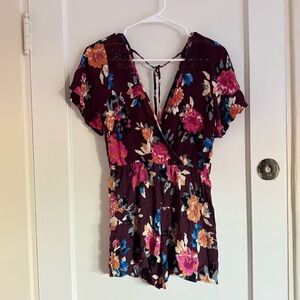 Floral Romper!